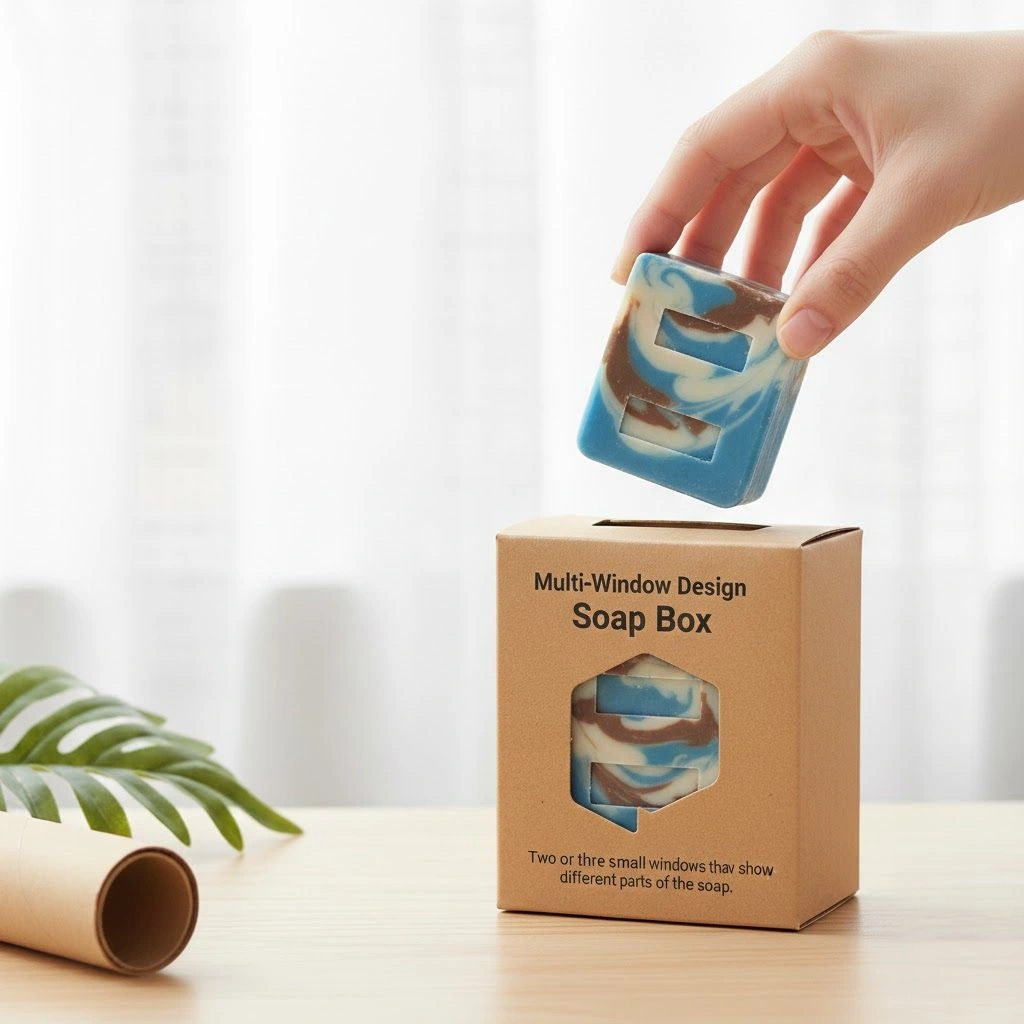 Multi-Window Design Soap Boxes