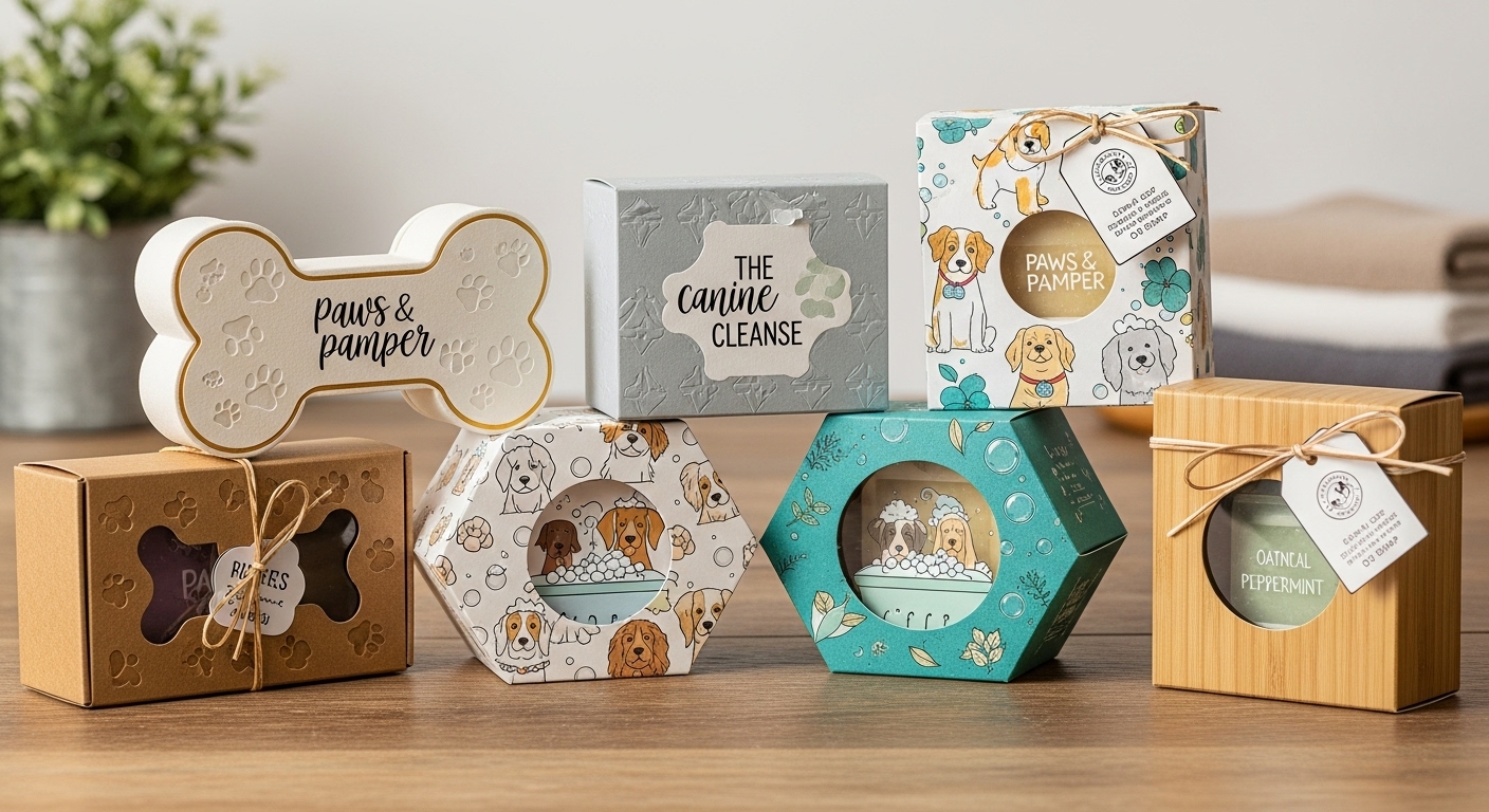 Creative Packaging Ideas for Premium Dog Soaps