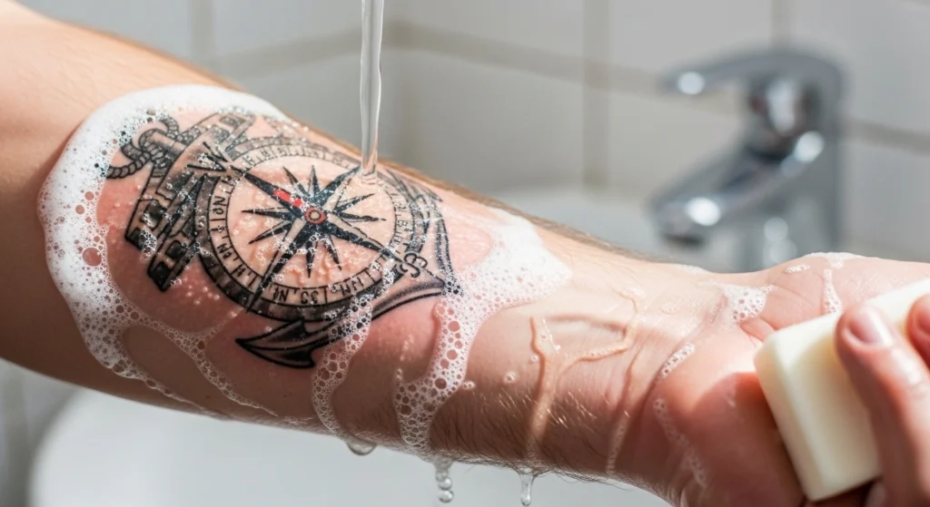 How to Wash a New Tattoo Properly