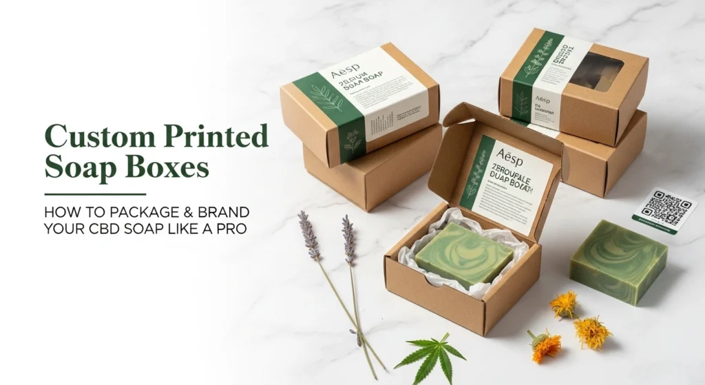 Packaging Your Bars: The Power of Custom Printed Soap Boxes