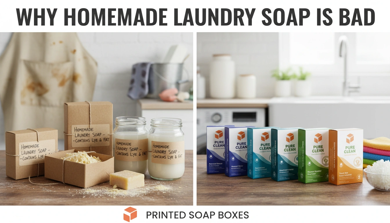 Why Homemade Laundry Soap is Bad