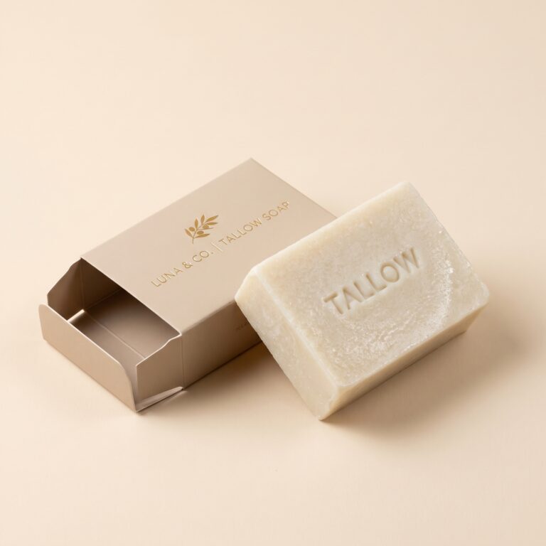 Custom Tallow Soap Boxes