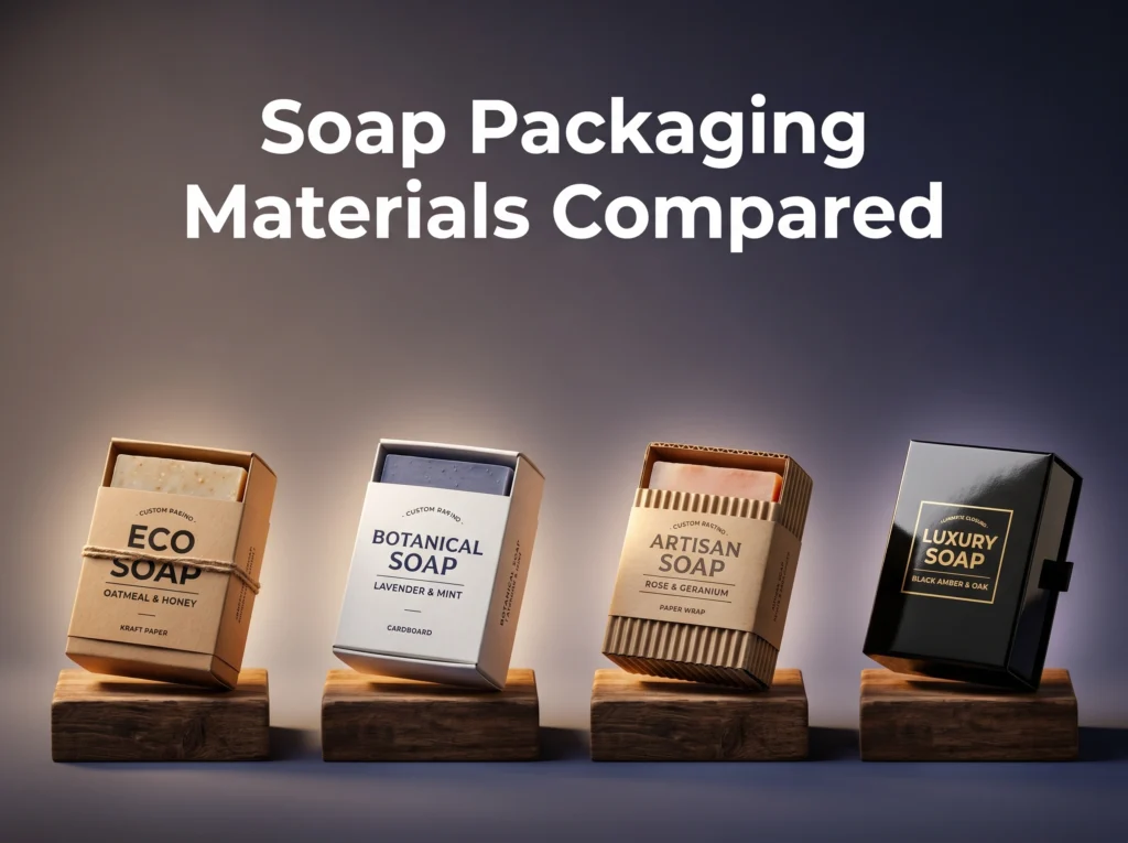 Custom Soap Packaging Materials Compared